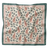 Muted Majesty - 100% Habotai Silk Scarf